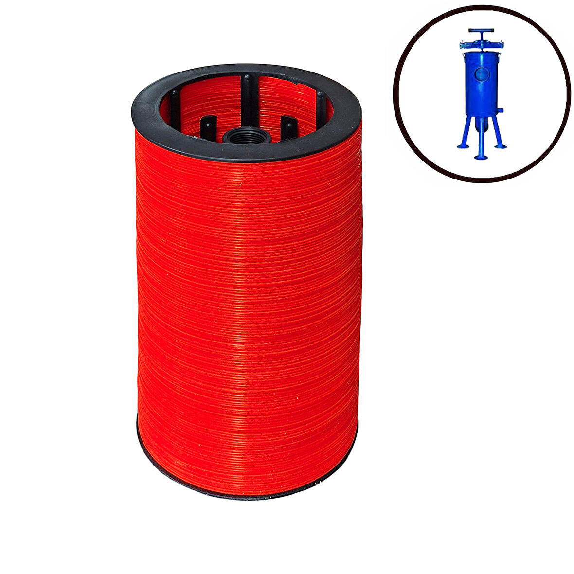 2" Damla Sulama Yedek Disk Filtre 25cm Plastik İç Takımı 1.Kalite Yosun Filtresi