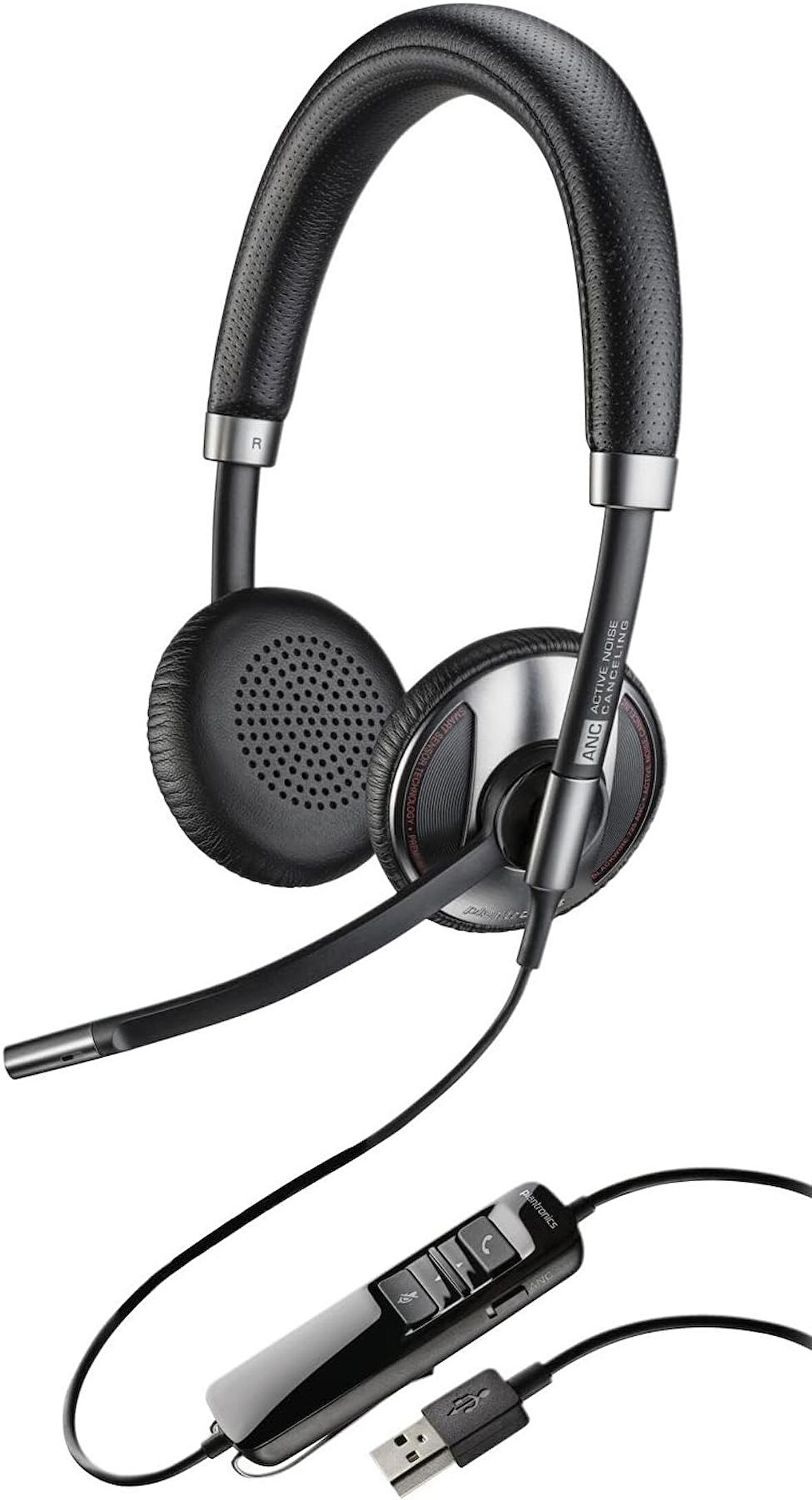 Plantronics Blackwire C725-M Çağrı Merkezi Kulaklığı (Aktif Gürültü Engelleme )