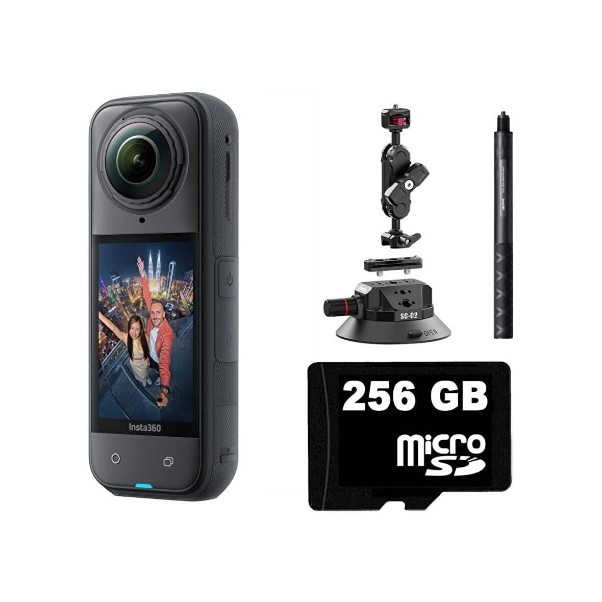 İnsta360 X5 Araç Kiti ( resmi TR garantili )