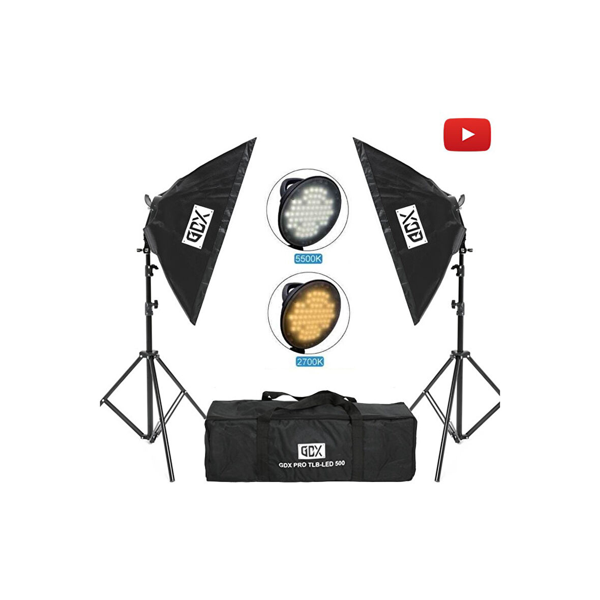 GDX Pro Tlb LED 500 Bicolor Ikili Set