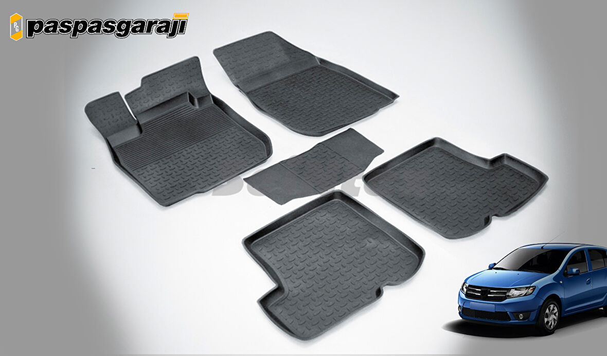 Seintex Dacia Sandero 4D Havuzlu Paspas 2009-2014 Arası