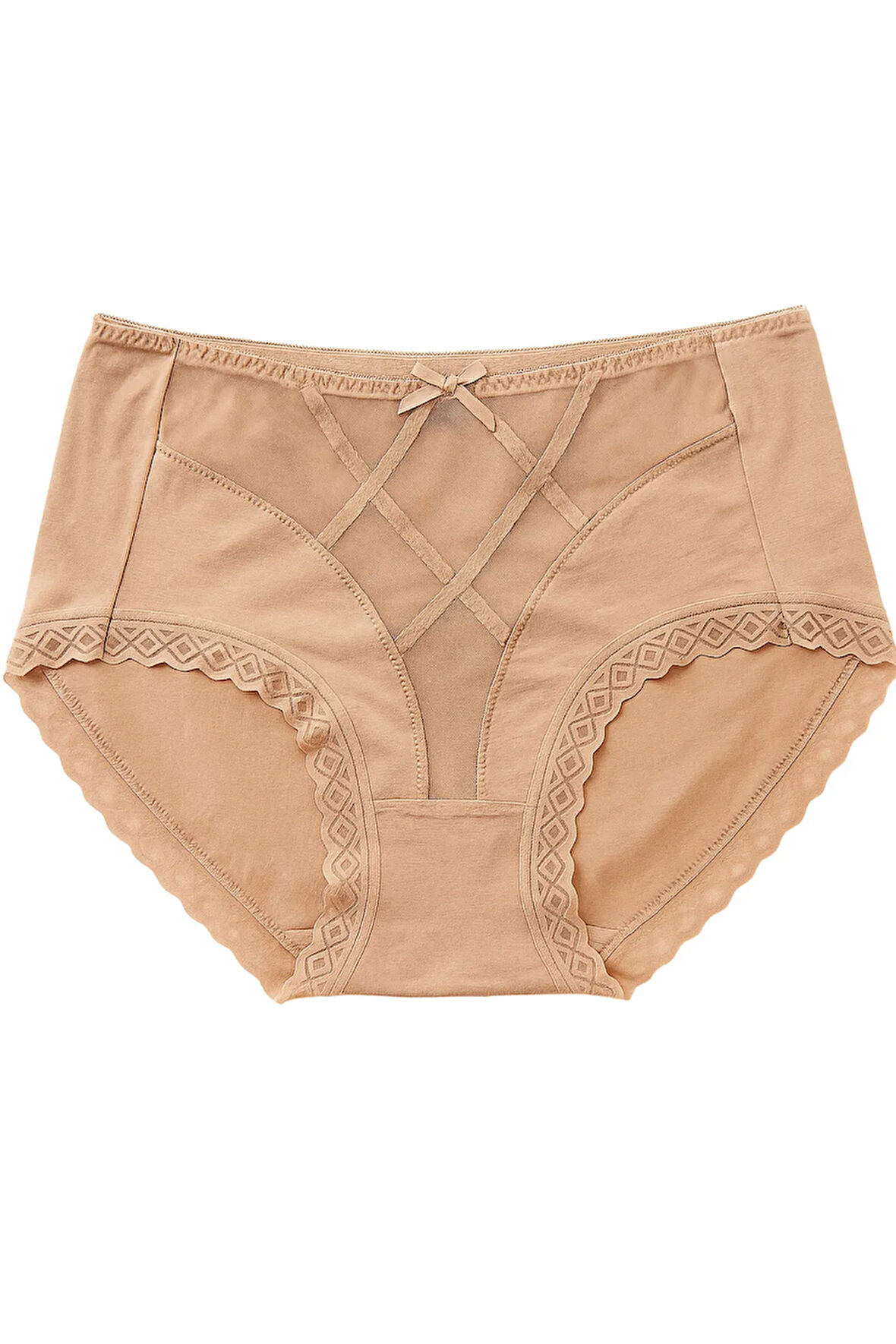 UNREAL 3'lü Set Kadın Yüksek Bel Dantelli Toparlayıcı Külot – Pamuklu ve Rahat