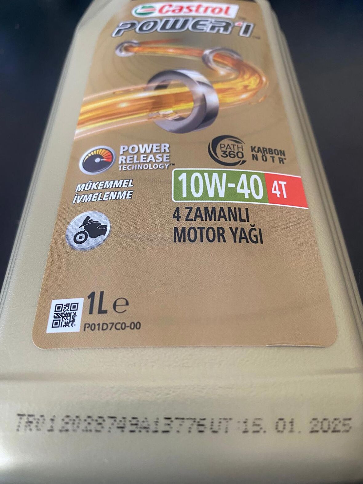 CASTROL POWER 1 4T 10W-40 1 Litre