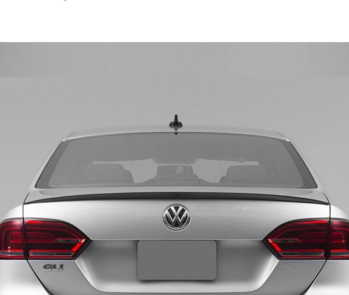 Vw Jetta Uyumlu Spoiler İnce Model Parlak Siyah 2012+ Sonrası