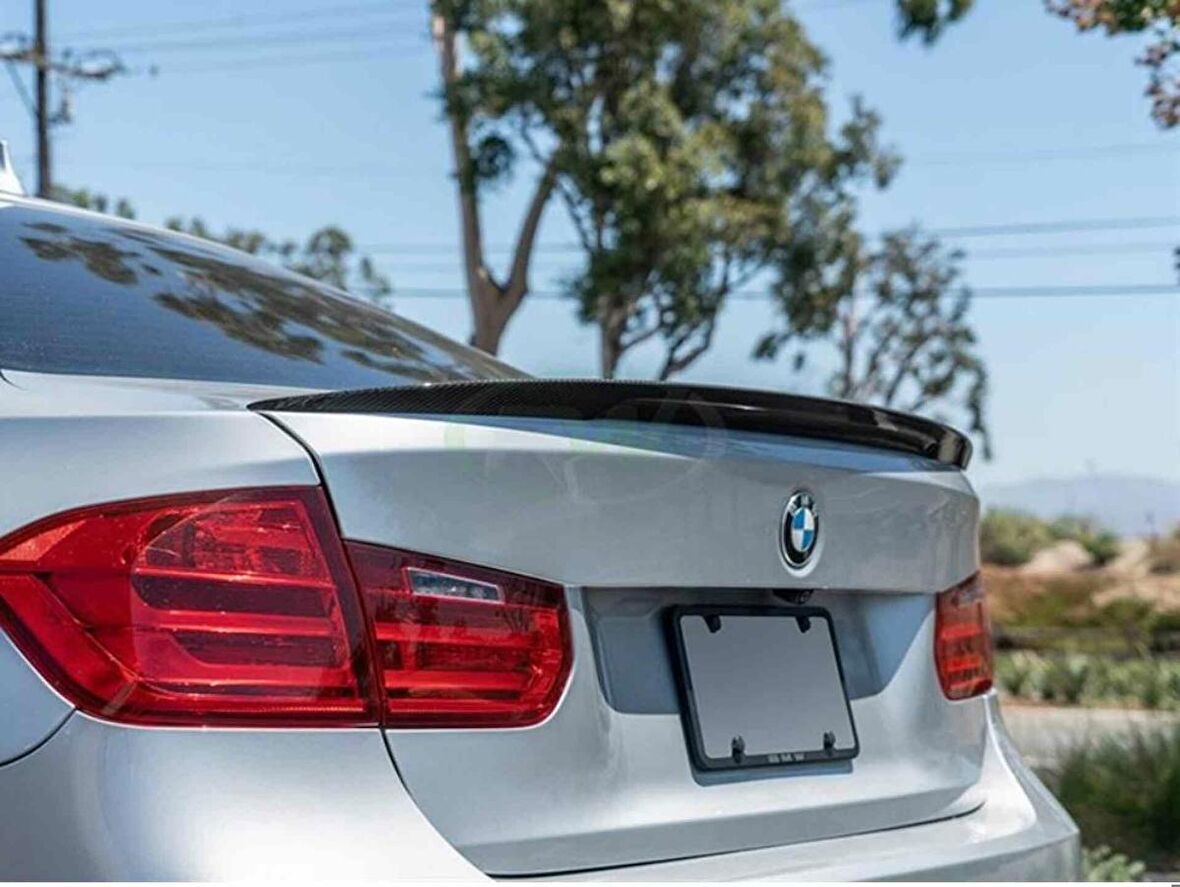 Bmw F30 boyalı spoiler (Pianoblack) 2012-2018 arası