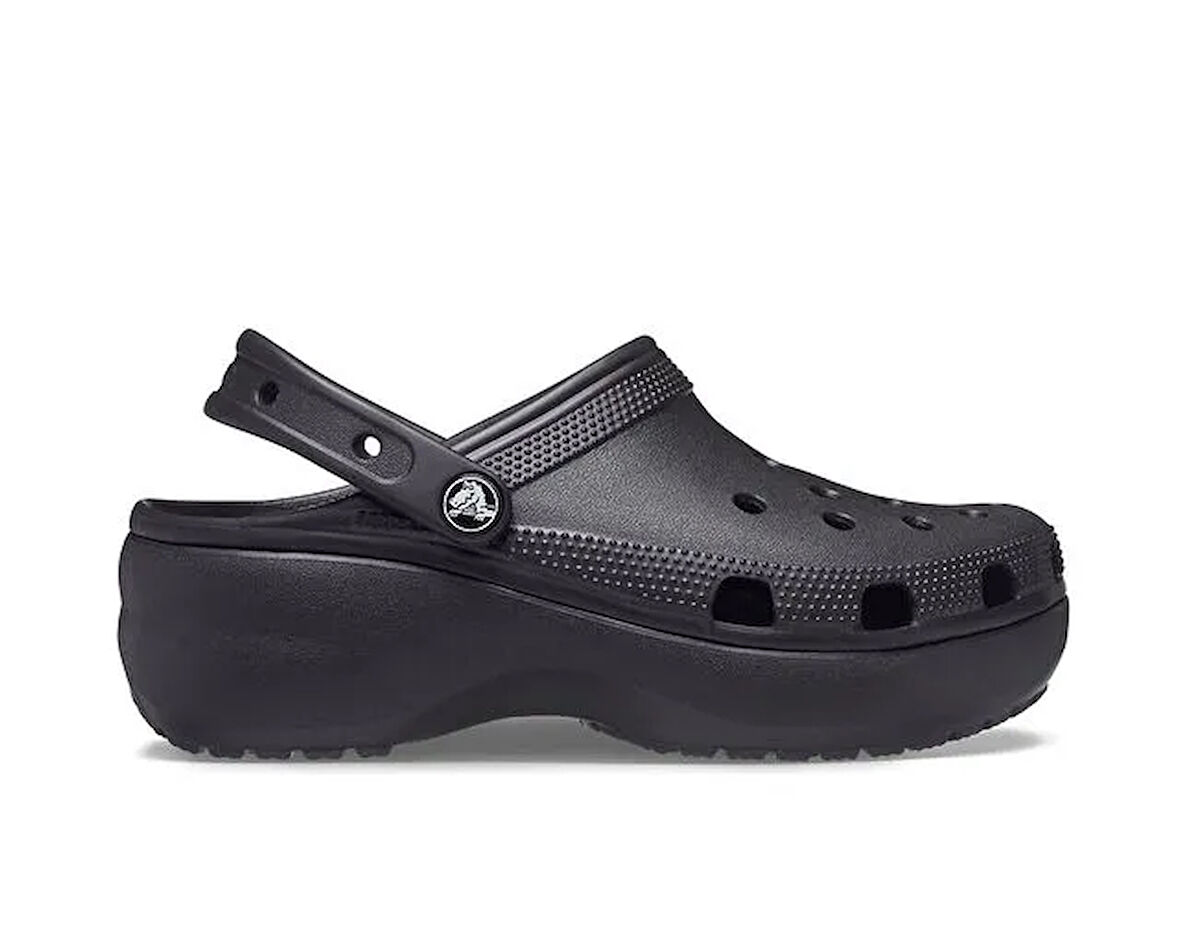 Crocs Classic Platform Clog W Kadın Günlük Terlik 206750-001 Siyah