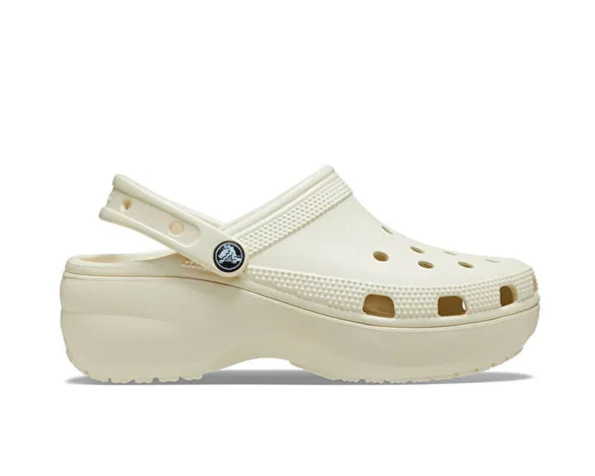 Crocs Classic Platform Clog W Kadın Günlük Terlik 206750-2Y2 Bej