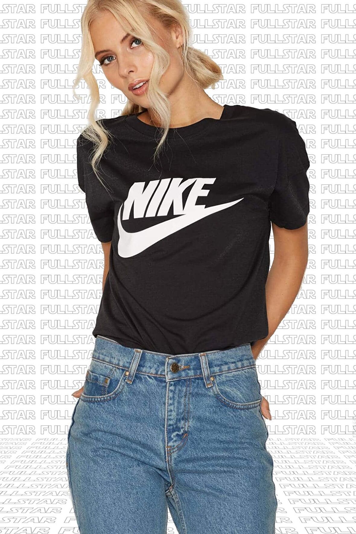 Nike Futura Tee Dökümlü Hafif Parlak Modal Örme Solmaya Dayanıklı Tişört Unisex