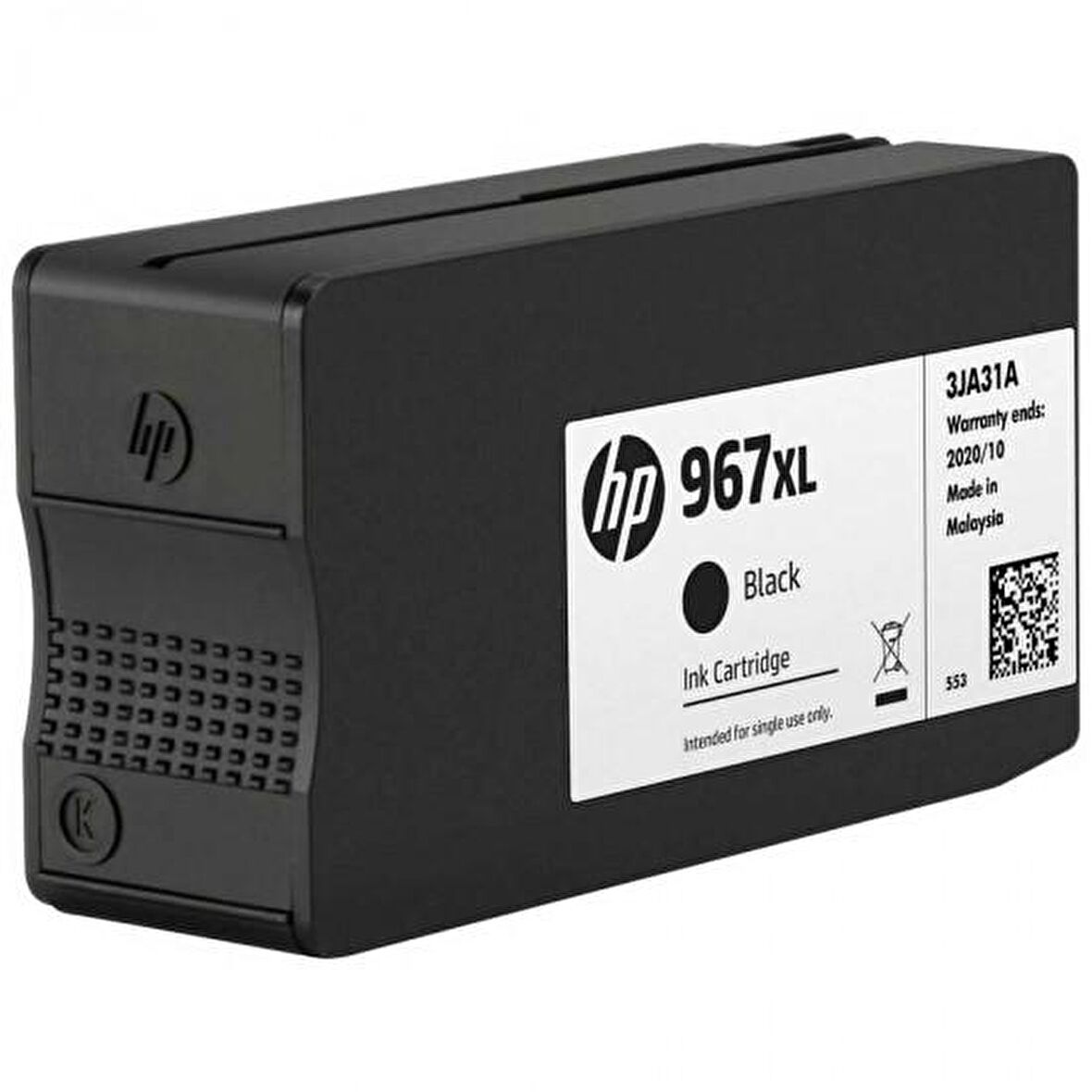 HP 3JA31AE (967XL) EXTRA YUKSEK KAPASITI SIYAH MUREKKEP KARTUS 3000 SAYFA