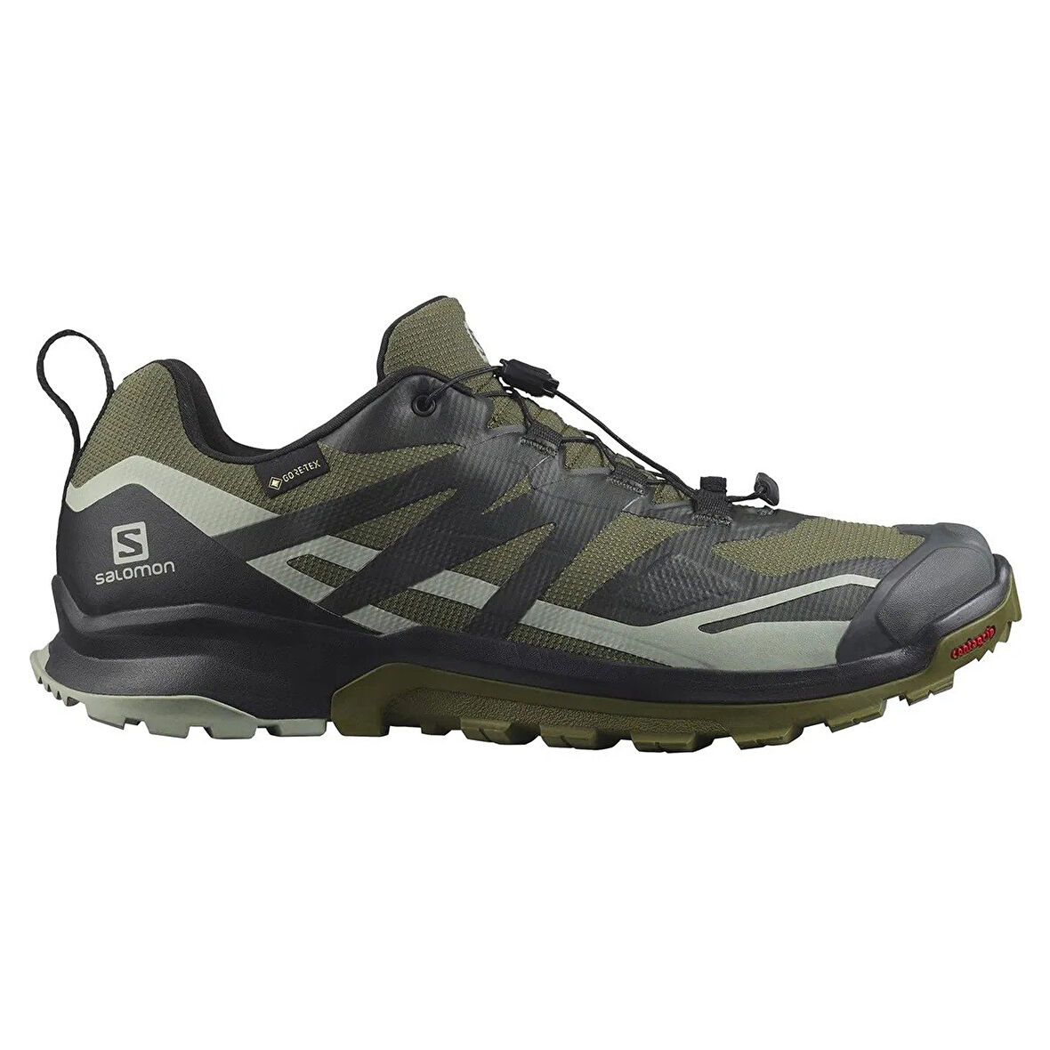 Salomon Xa Rogg 2 Gore Tex Erkek Hızlı Bağcıklı Outdoor Koşu Ayakkabısı Yeşil
