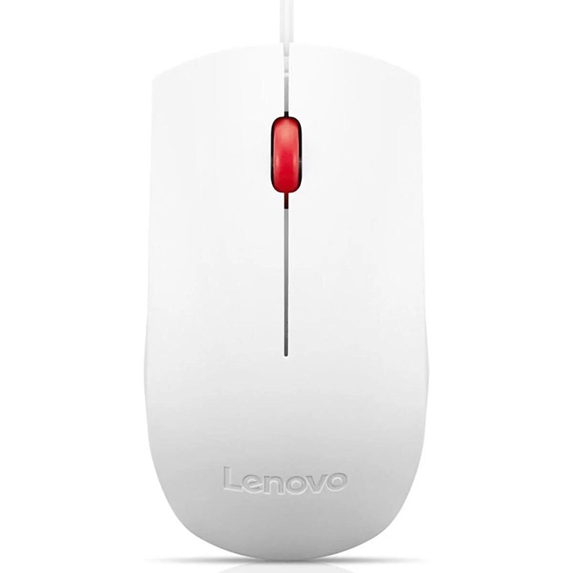 Lenovo Essential USB Kablolu Beyaz Mouse -4Y50T44377