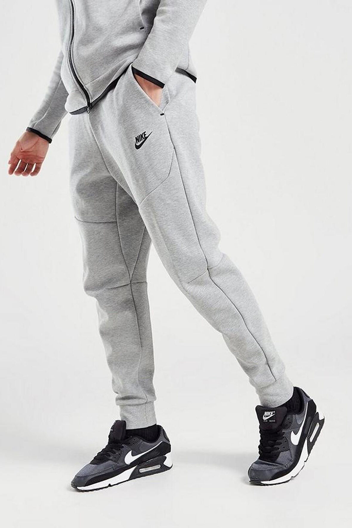 Nike Sportswear Tech Fleece Jogger Pants Grey Eşofman Altı Gri