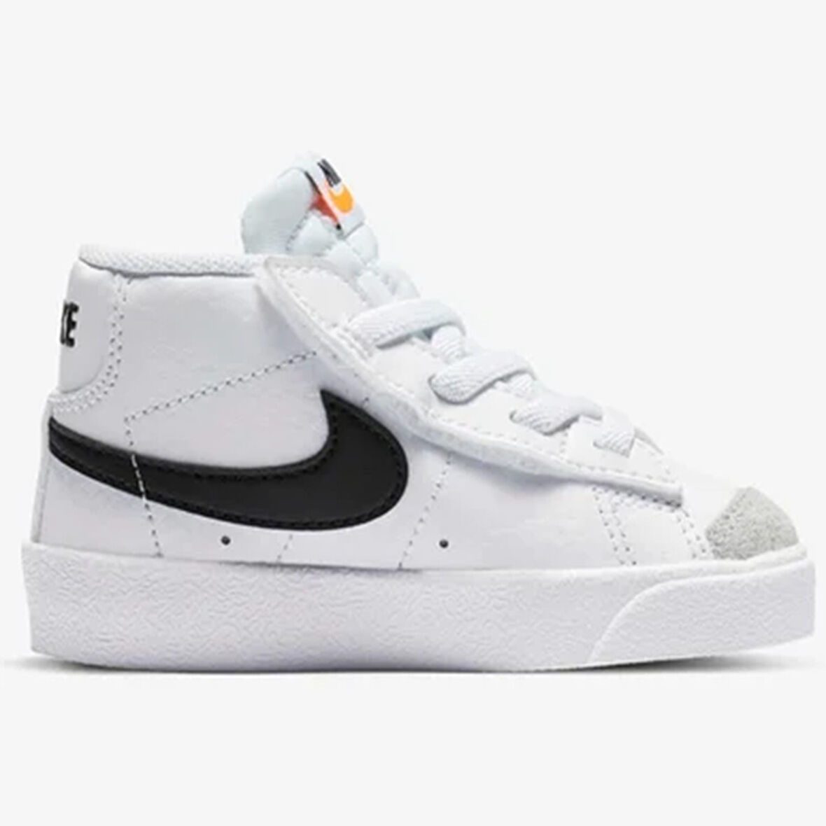 Nike Blazer Mid 77 TD Leather Unisex Sneaker Hakiki Deri Sneaker Bilekli Günlük Spor Ayakkabı Beyaz