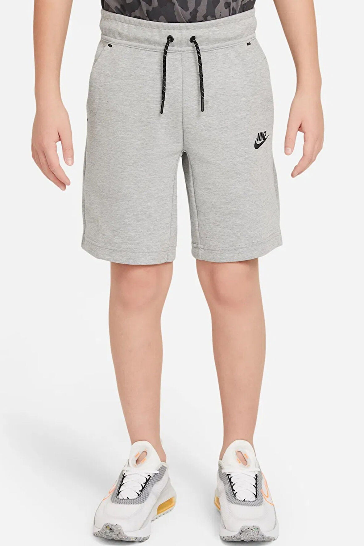 Nike Sportswear Tech Fleece Boys Short Erkek Çocuk Pamuklu Şort Gri