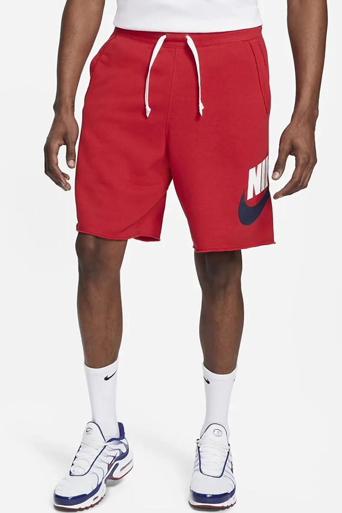 Nike Sportswear Alumni Swoosh Kırmızı Erkek Şort