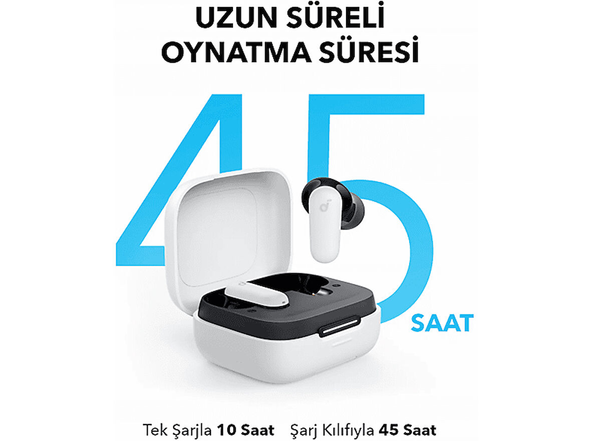 ANKER Soundcore R50i NC Bluetooth Kulak İçi Kulaklık Beyaz