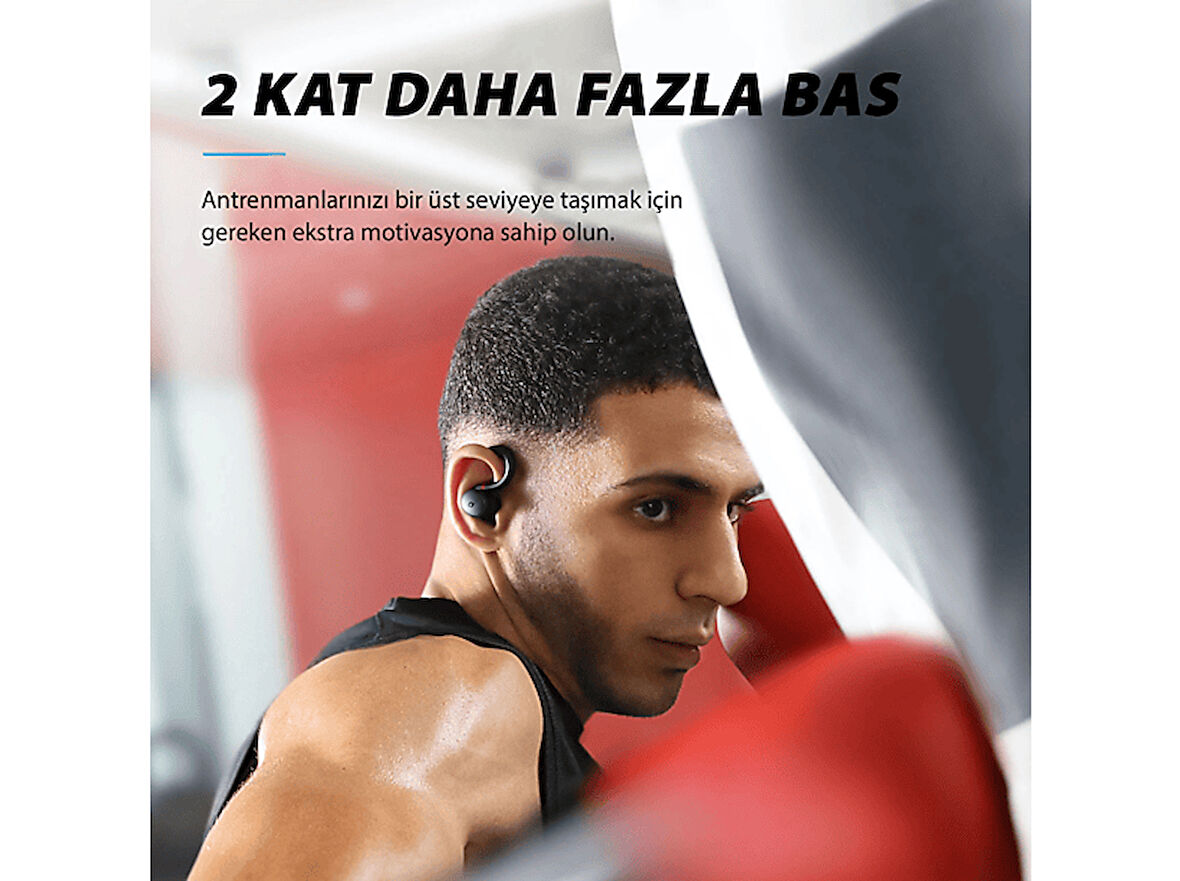 Soundcore Sport X10 Bluetooth Kulak İçi Kulaklık Siyah