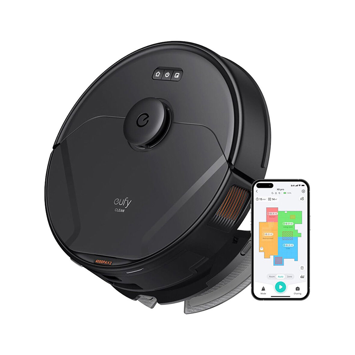 Anker Eufy Clean X8 Pro Akıllı Robot Süpürge T2266