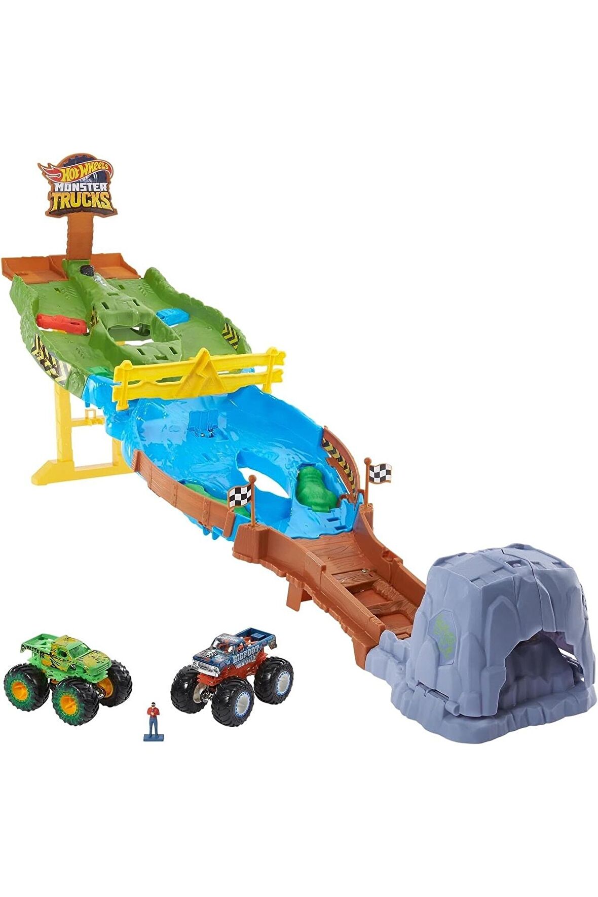 Hgv12 Monster Trucks Heyecanlı Yarışlar Oyun Seti