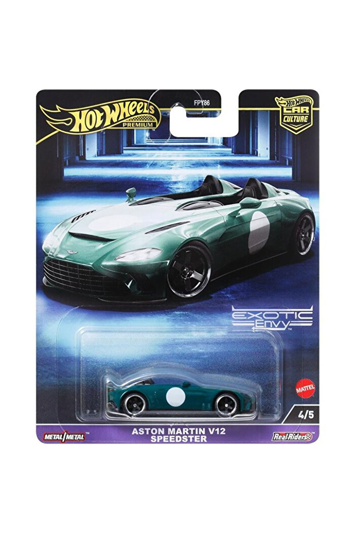 Hot Wheels Premium Aston martin V12 Speedster 2024 Exotic Envy FPY86-977G