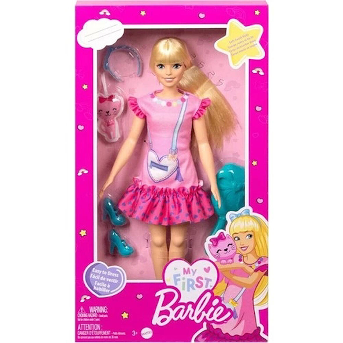 Mattel İlk Barbie Bebeğim Sarışın Bebek HLL18