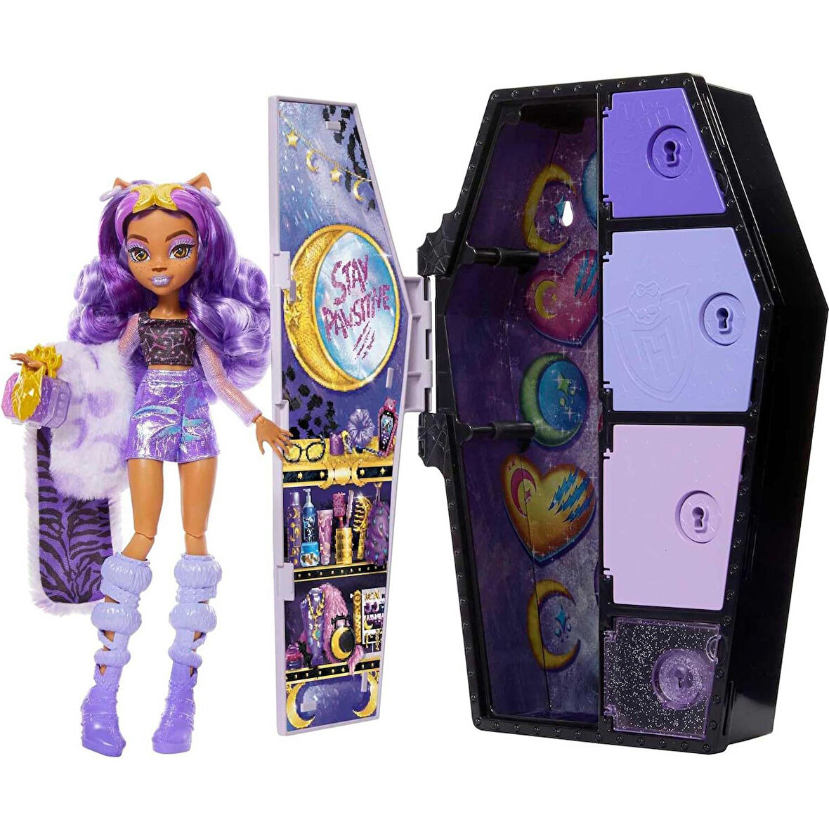 Orjinal Monster High Bebekleri Gizemli Arkadaşlar Monster High Seri 2 Bebekleri Clawdeen Wolf