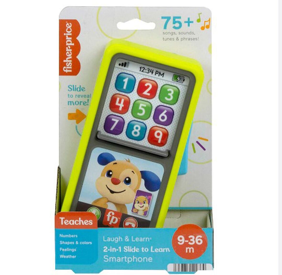 Fisher Price HNL48 kaydır ve Öğren Akıllı Telefon