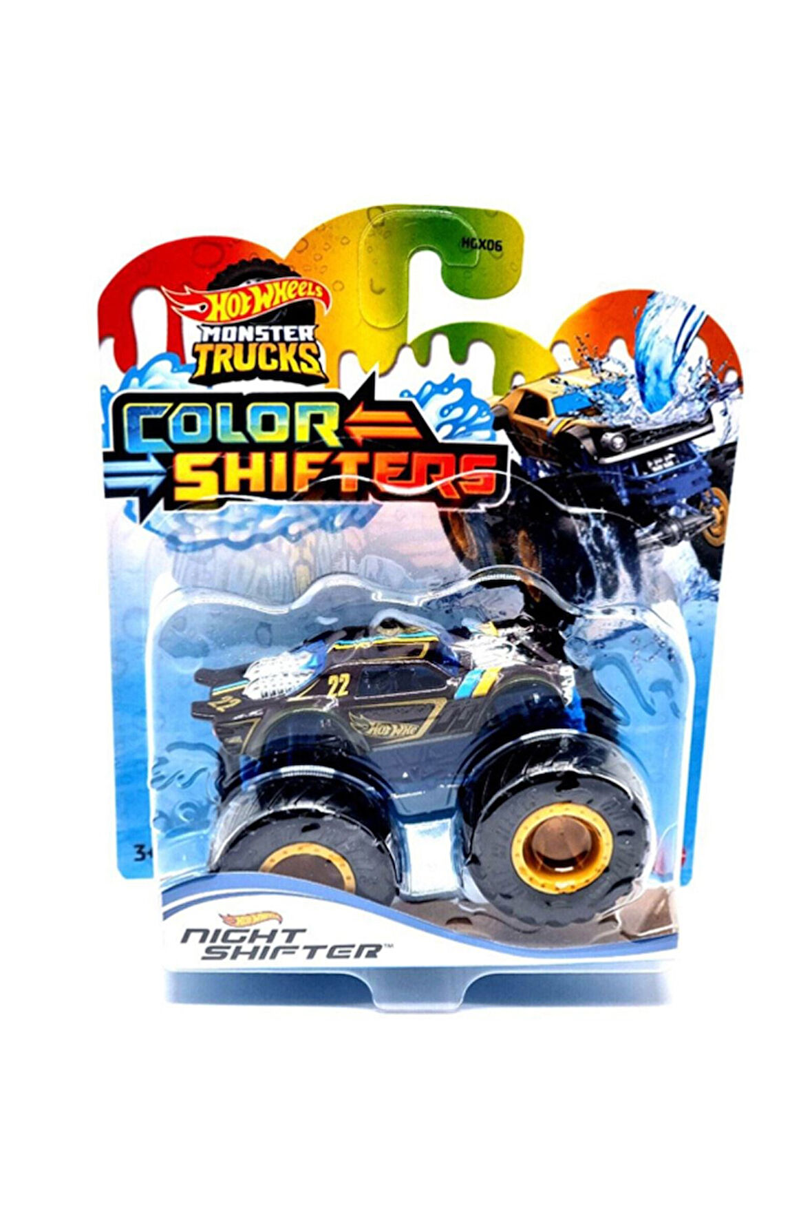 Monster Trucks 1:64 Renk Değiştiren Araçlar Hnw06