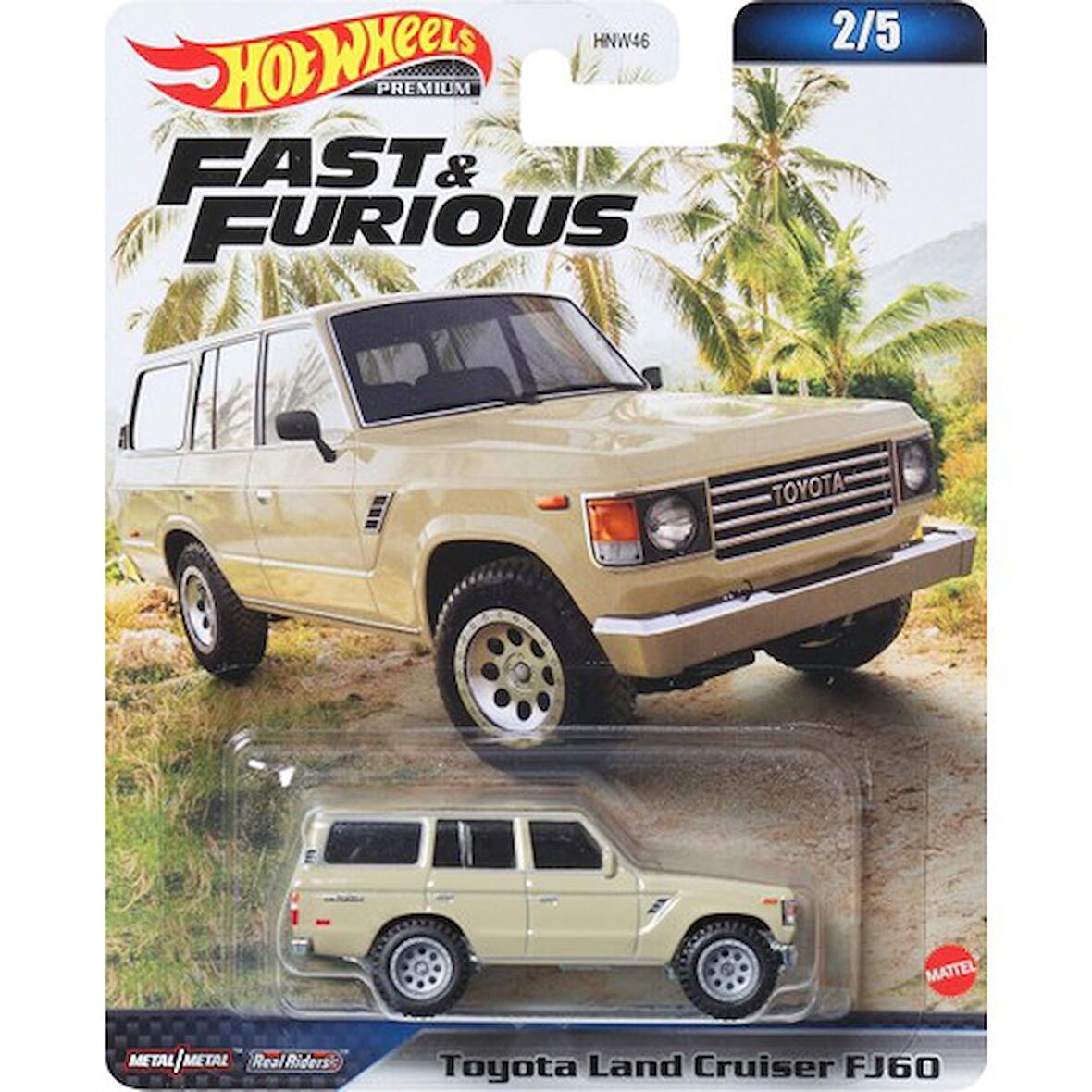 Hot Wheels Fast & Furious Premium Toyota Land Cruiser FJ60 HNW53