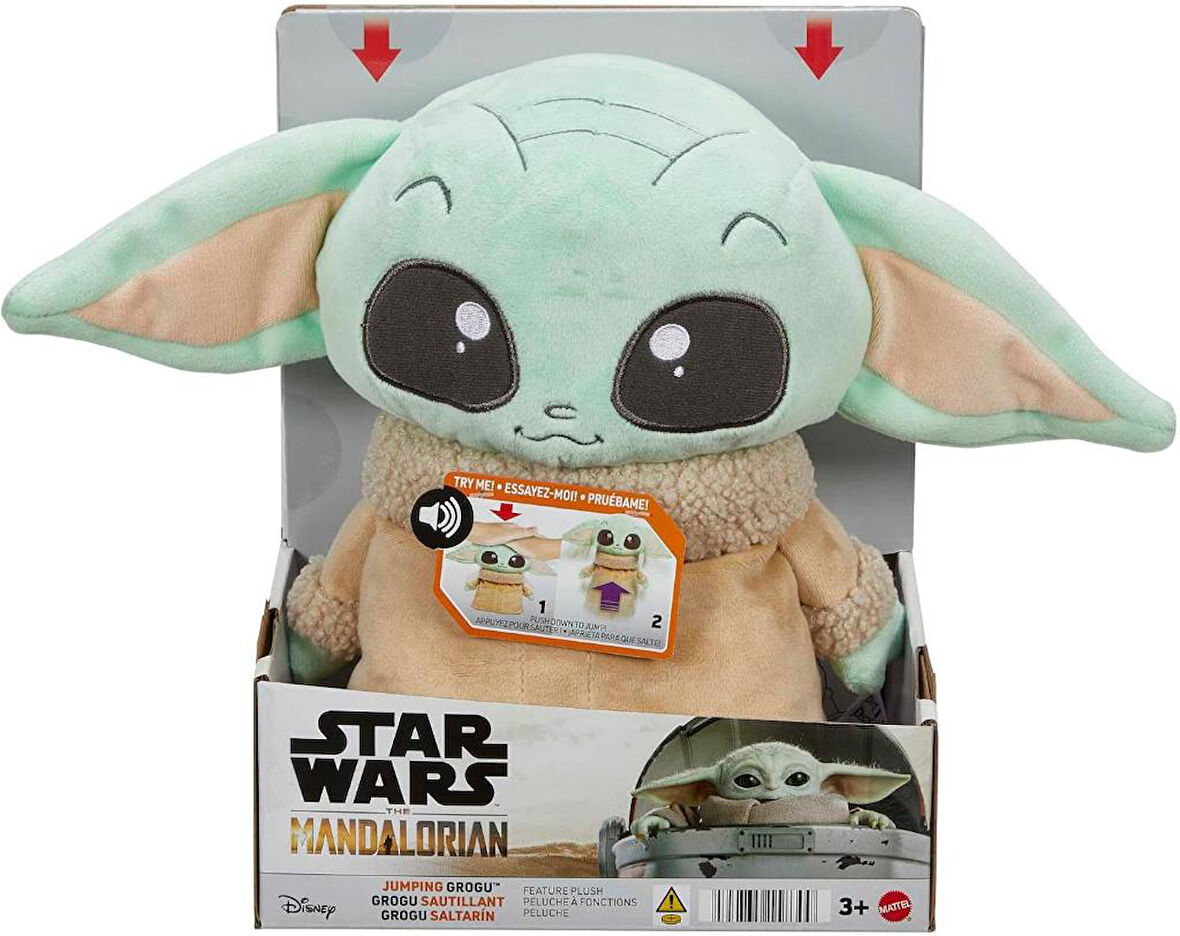 Star Wars Jumping Grogu Feature Plush HPG48