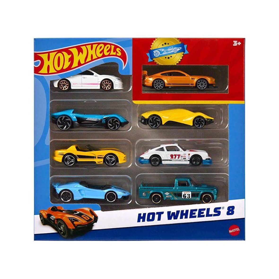 Hot Wheels 8'li Araba Seti HPV78