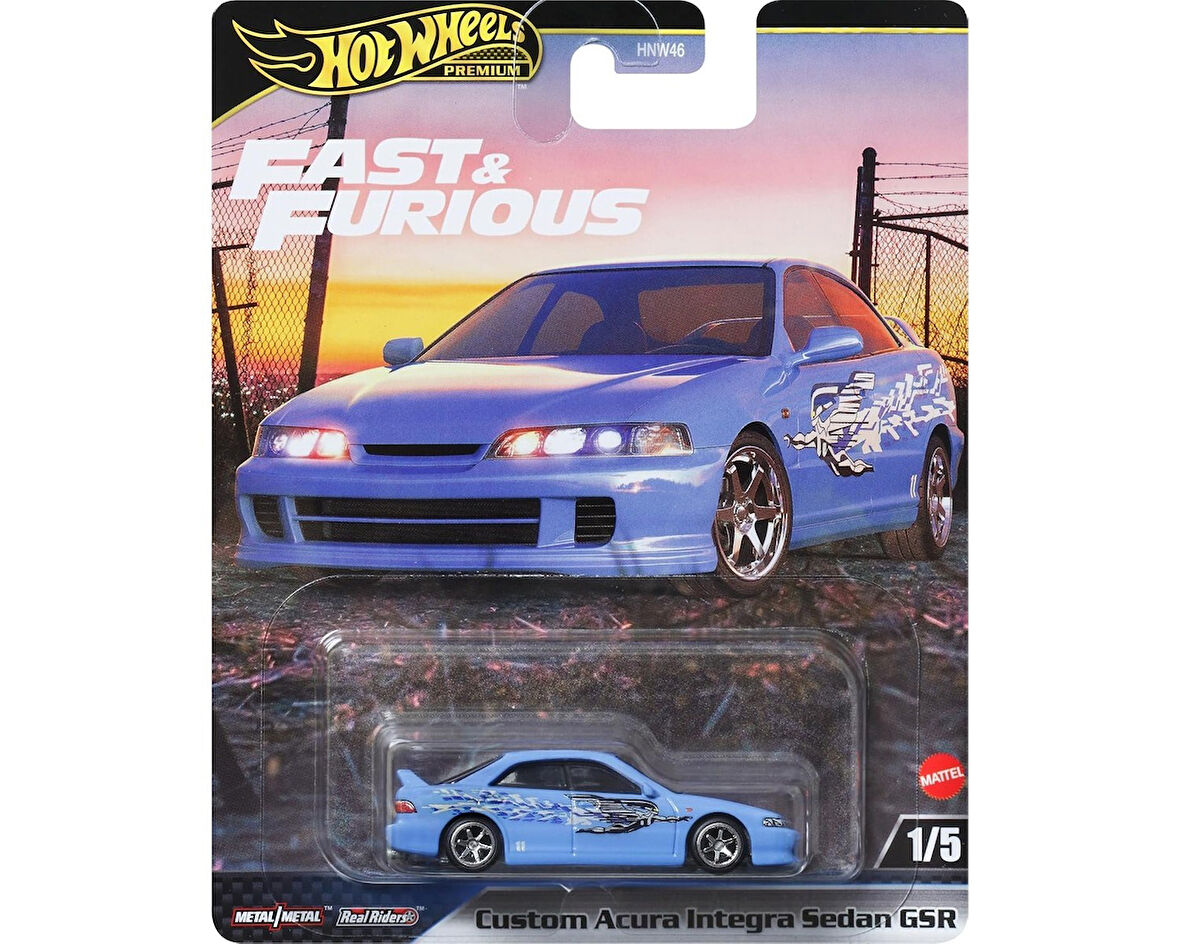 Hot Wheels Premıum Fast And Furıous Custom Acura Integra Sedat Gsr