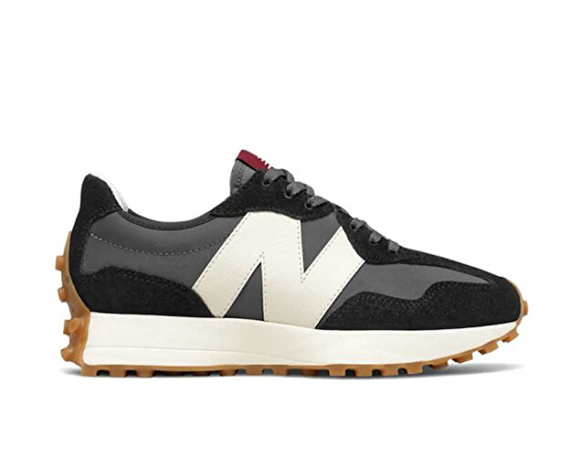 New Balance 327 Siyah Modeli Koleksiyonu Unisex Günlük Ayakkabı WS327KC Siyah