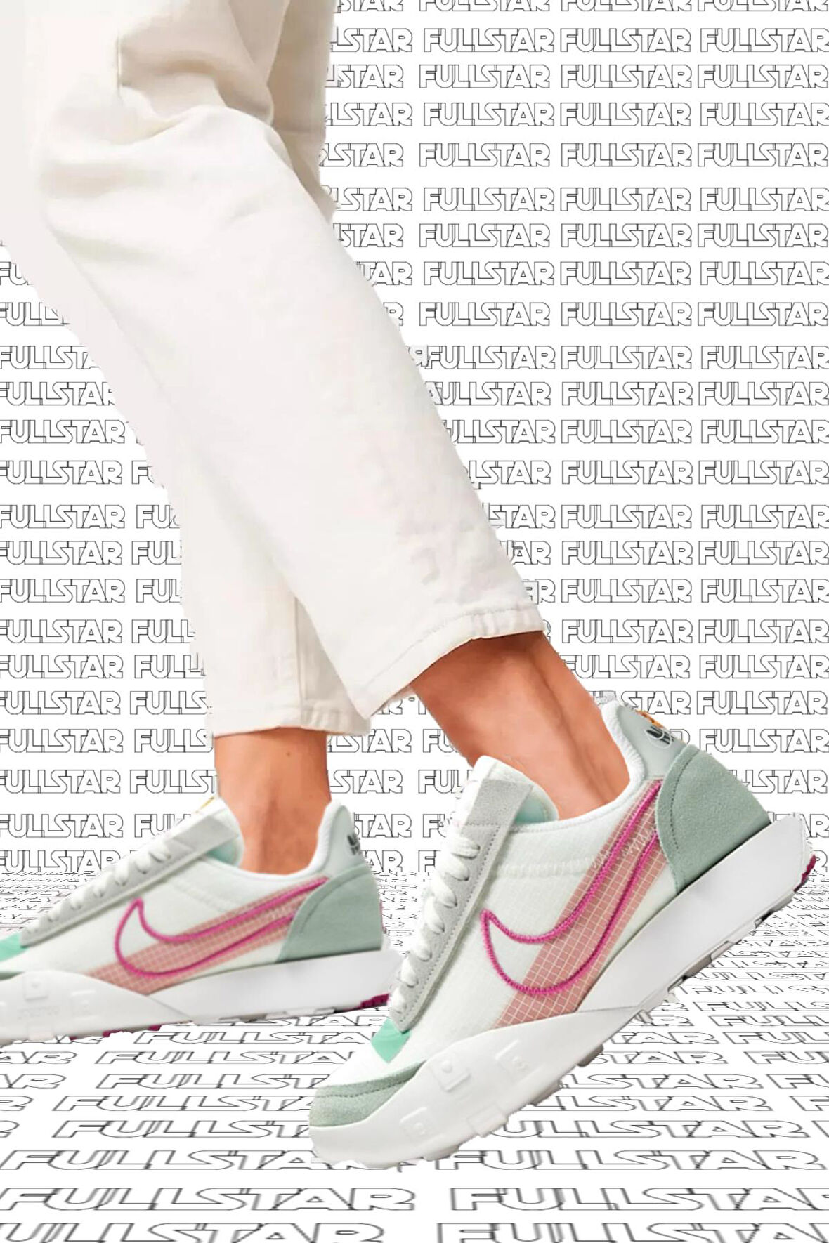 Nike Waffle Racer 2X Women's Shoe Kadın Sneaker Su Yeşili