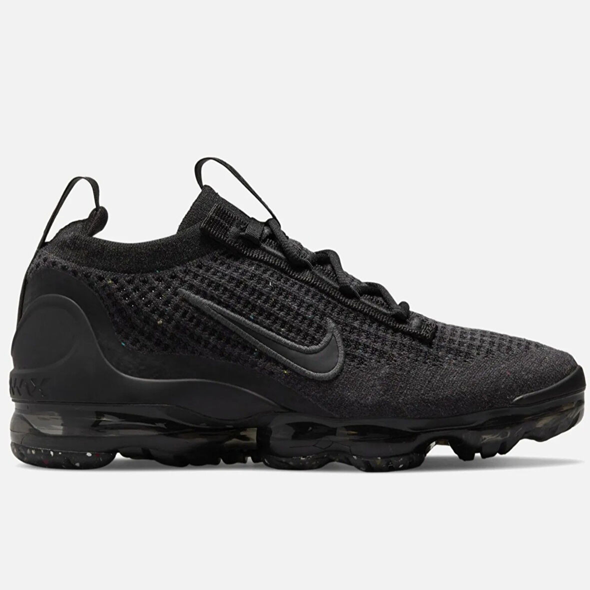 Nike Air VaporMax Flyknit  Unisex Sneaker Black Unisex Günlük Spor Ayakkabı Siyah