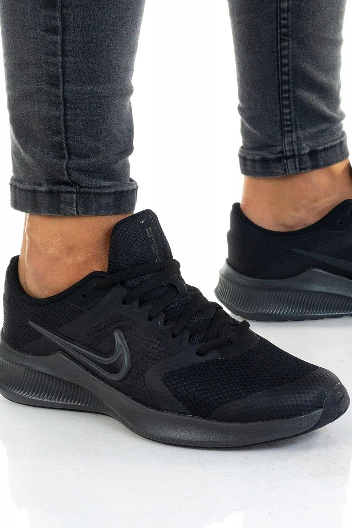 Nike Downshifter 11 G. S. Walk Running Shoes Yürüyüş Koşu Ayakkabısı Siyah