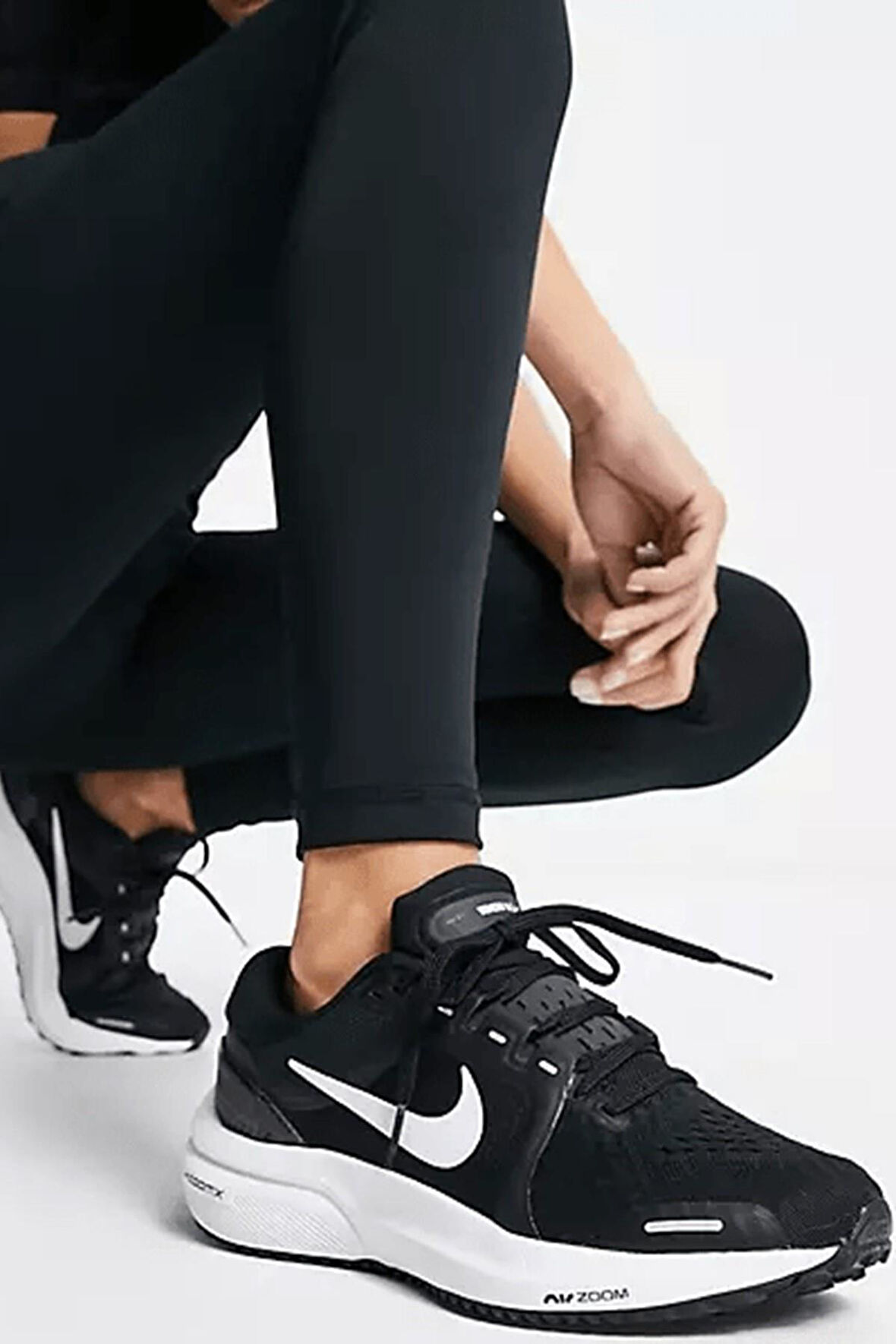 Nike Air Zoom Vomero 16 Running Walk Black Shoes Yürüyüş Ve Koşu Ayakkabısı Siyah