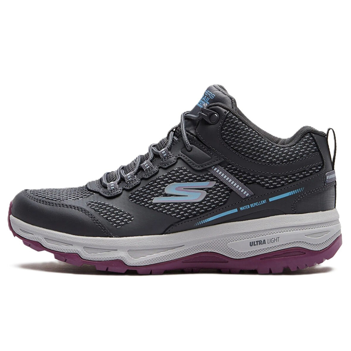 Skechers Go Run Altitude-Highly Water Repellend Leather Unisex Sneaker Hakiki Deri Su Kaydırma Özellikli Günlük Spor Ayakkabı Mor