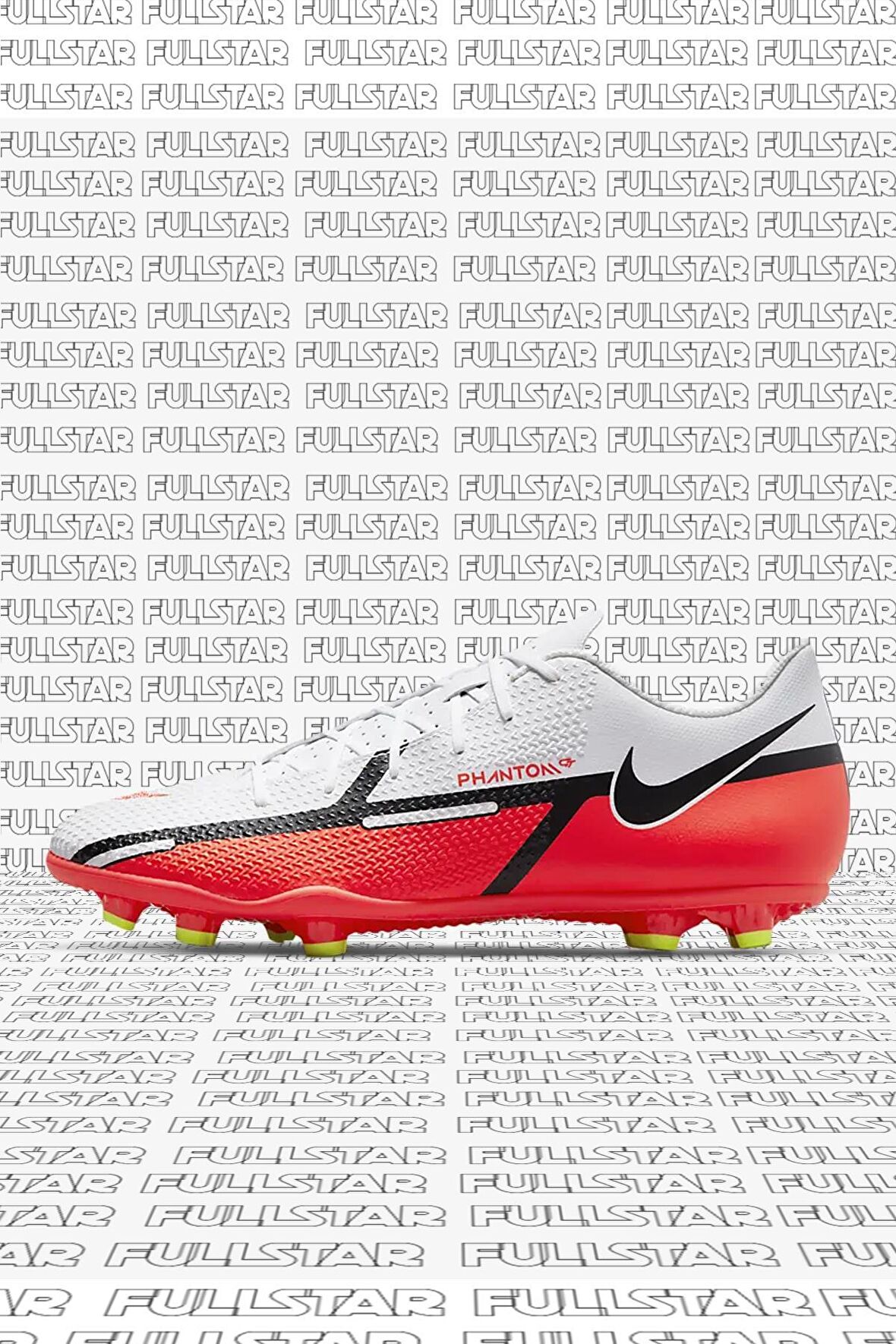 Nike Phantom G. T. 2 Club F. G. / M. G. Unisex Soccer Shoes Beyaz Kırmızı Krampon