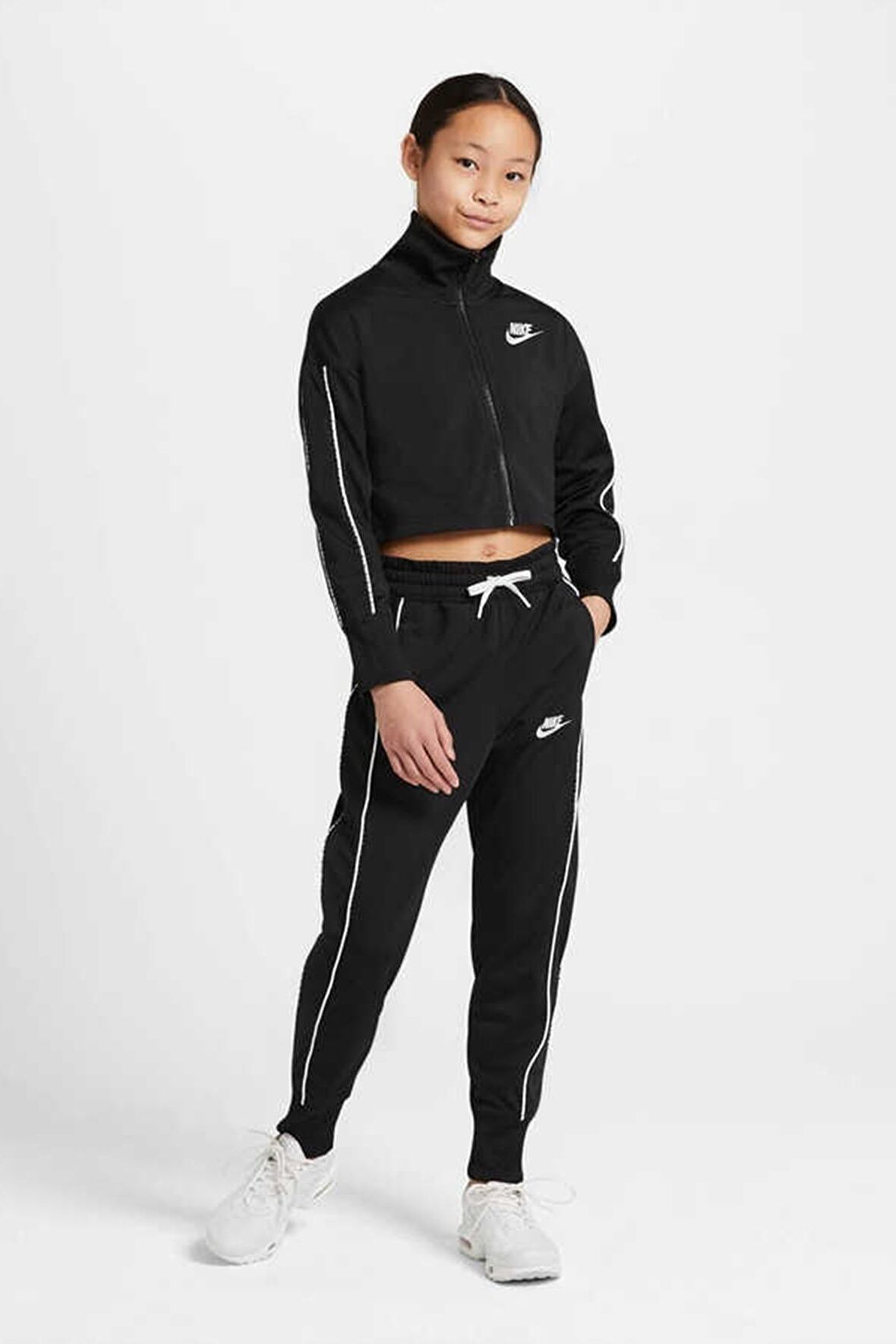 Nike Sportswear High Waisted Tracksuit Kız Çocuk Eşofman Takımı