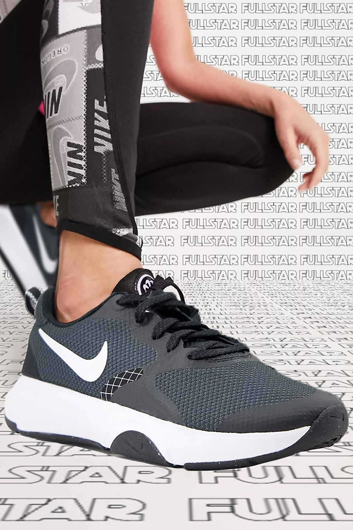 Nike City Rep TR Run Training Shoes Black Kadın Koşu Antrenman Ayakkabısı Siyah