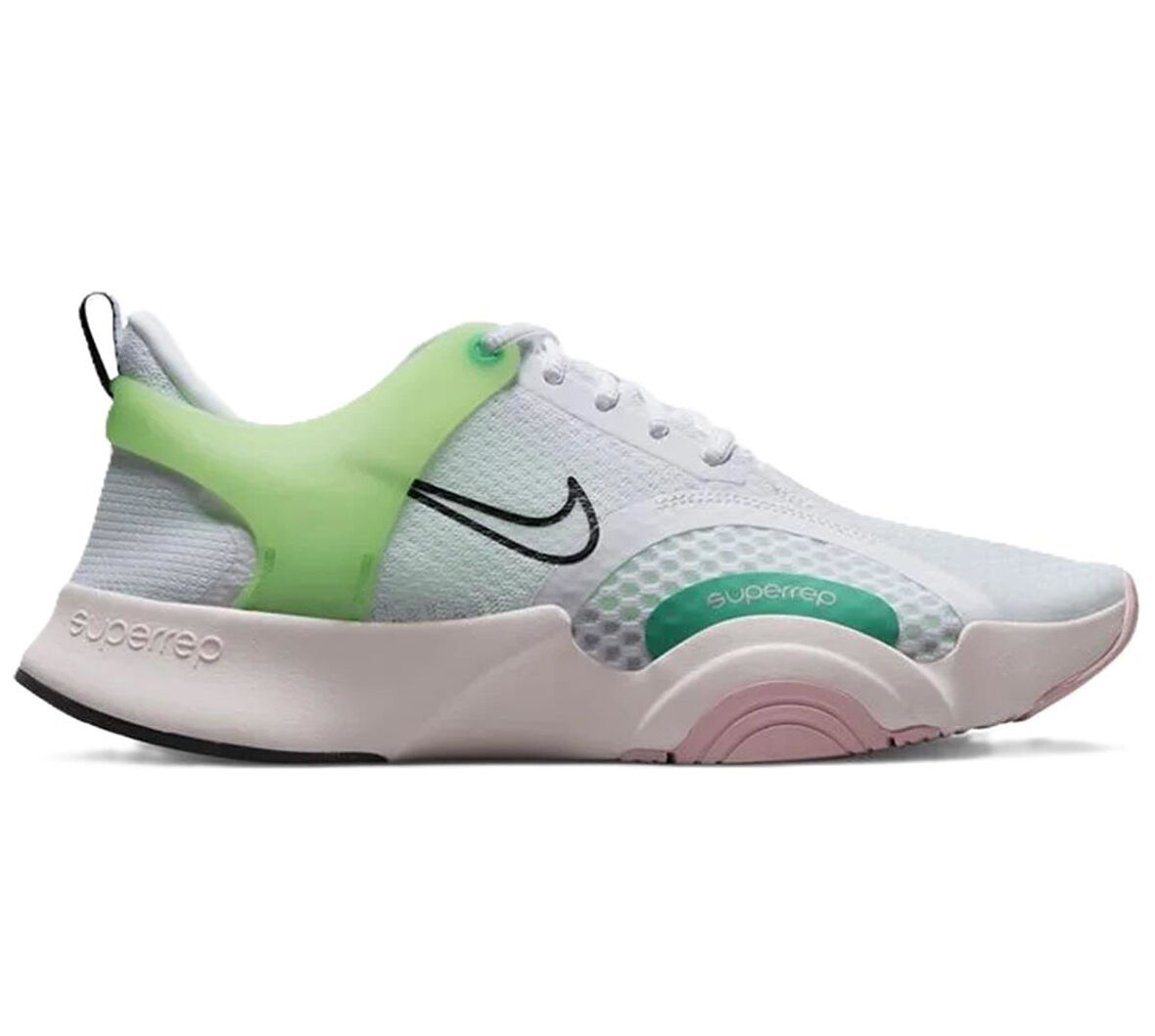 Nike SuperRep Go 2 Unisex Yürüyüş Antrenman Ayakkabısı Yeşil
