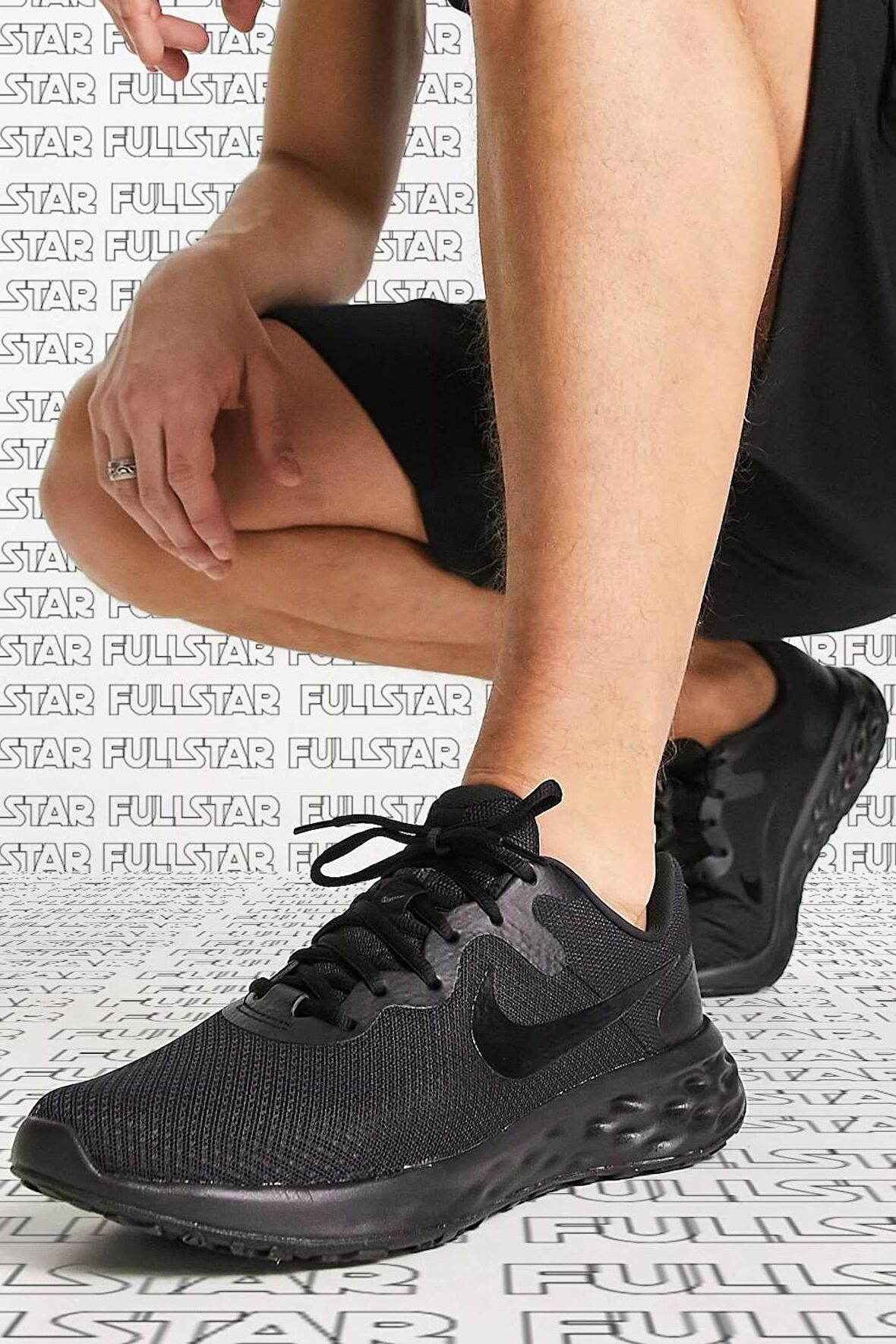 Nike Revolution 6 NN Walk Running Shoes Yürüyüş Koşu Ayakkabısı Siyah