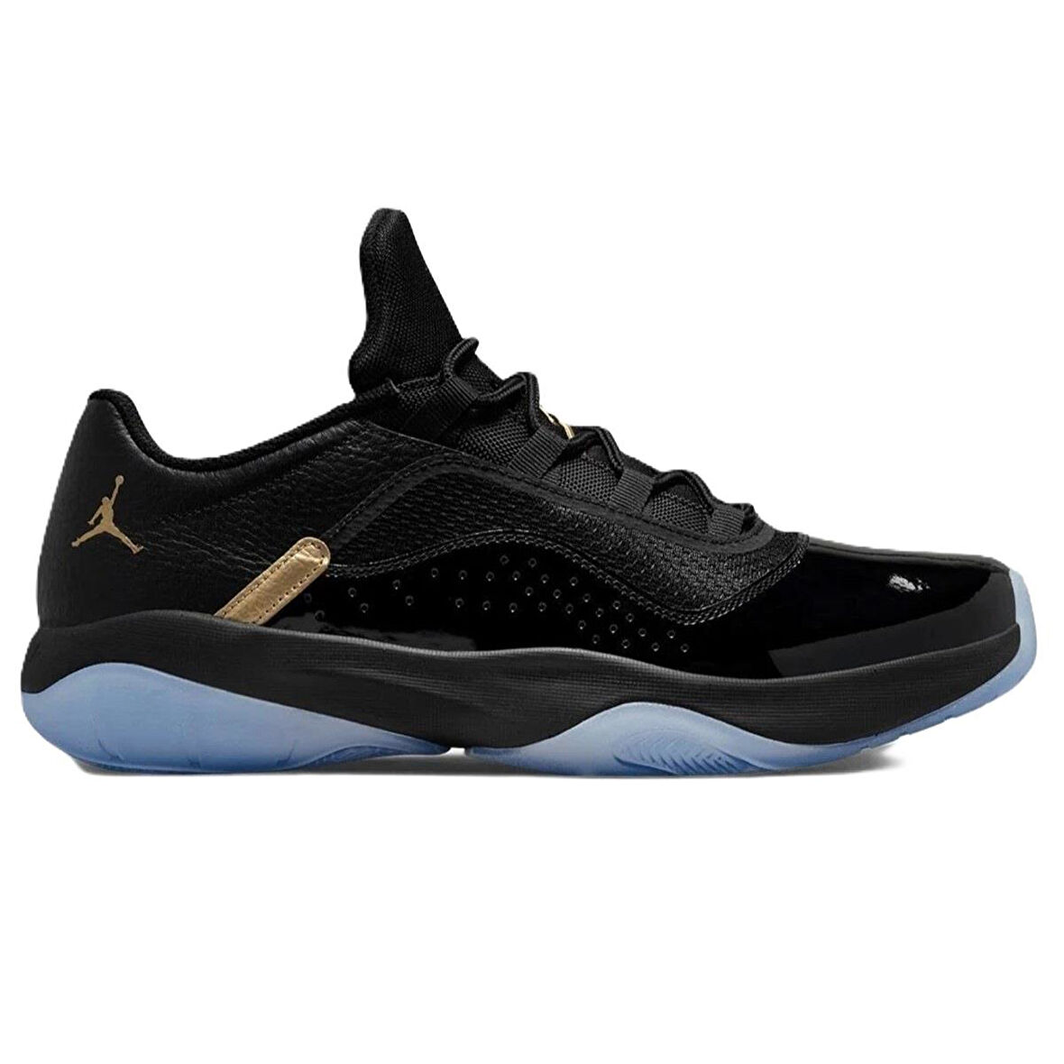 Nike Air Jordan 11 CMFT Low Mens Leather Sneaker Hakiki Deri Erkek Günlük Spor Ayakkabı Siyah