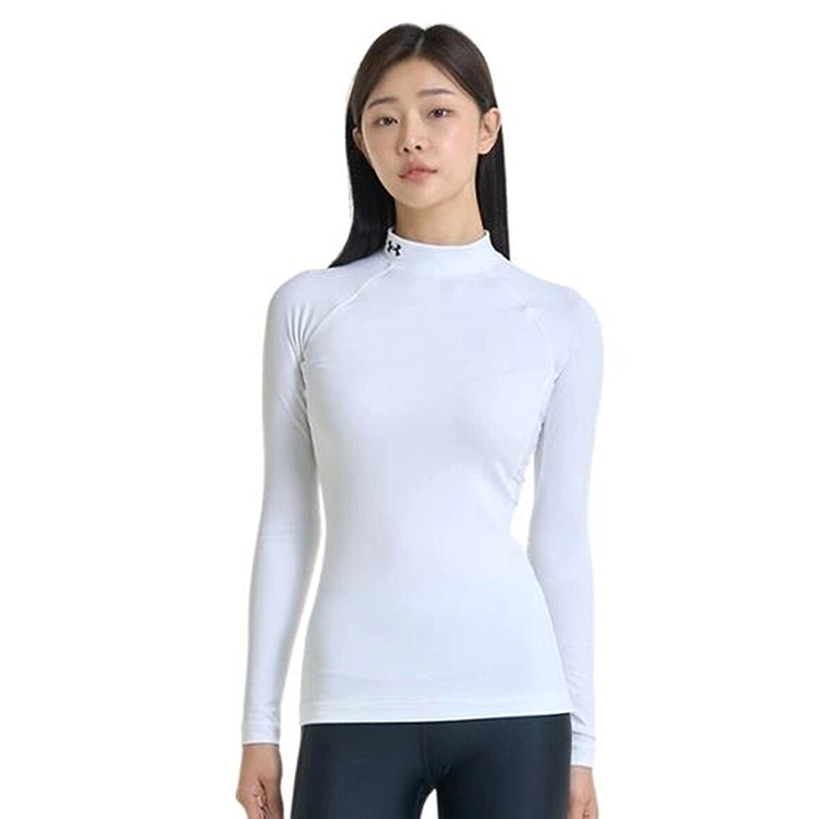 Cg Authentics Mockneck Kadın Beyaz Antrenman T-Shirt 1368702-100
