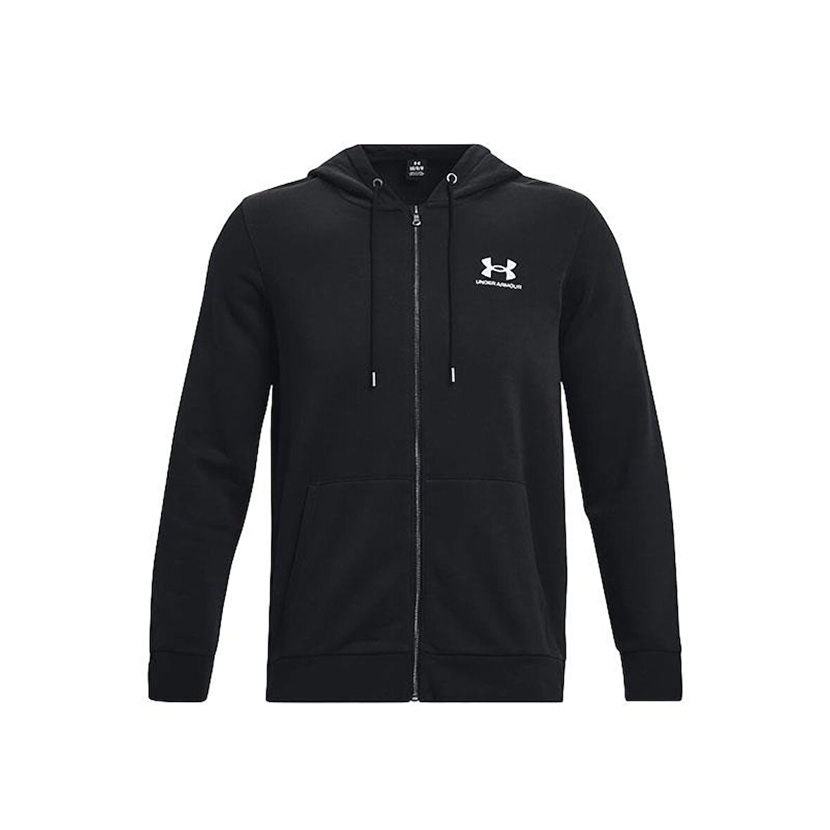 Under Armour Icon Fleece Fz Hood Erkek Sweatshirt 1373881-001 Siyah