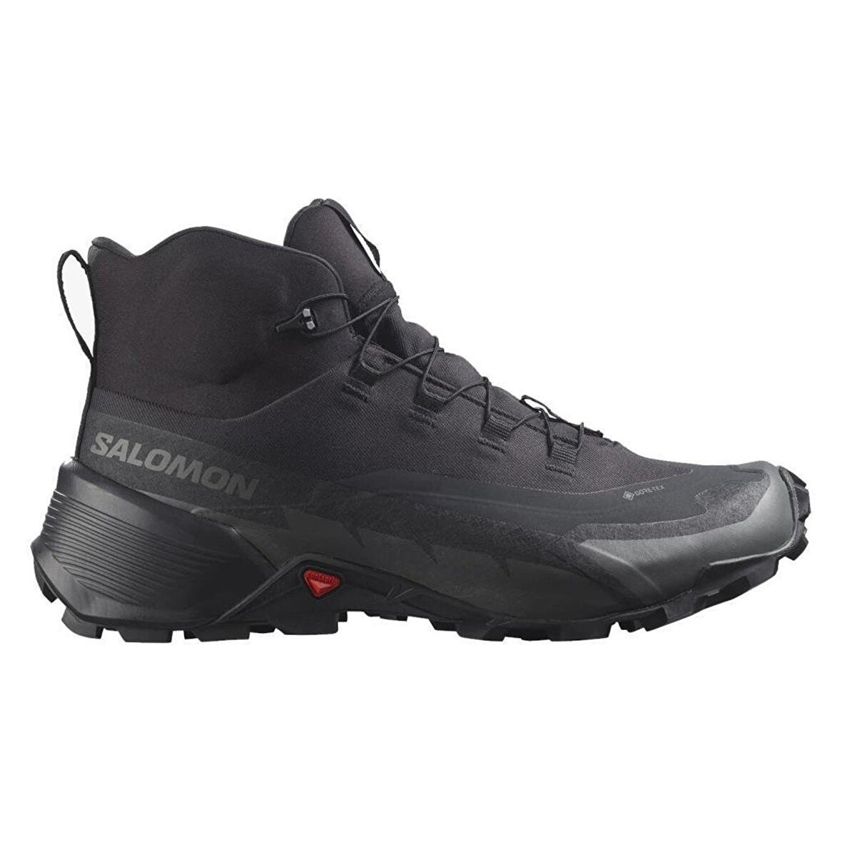 Salomon Croos Hike Mid Gore Tex Outdoor Boat Erkek Bilekli Su Geçirmez Outdoor Bot Siyah