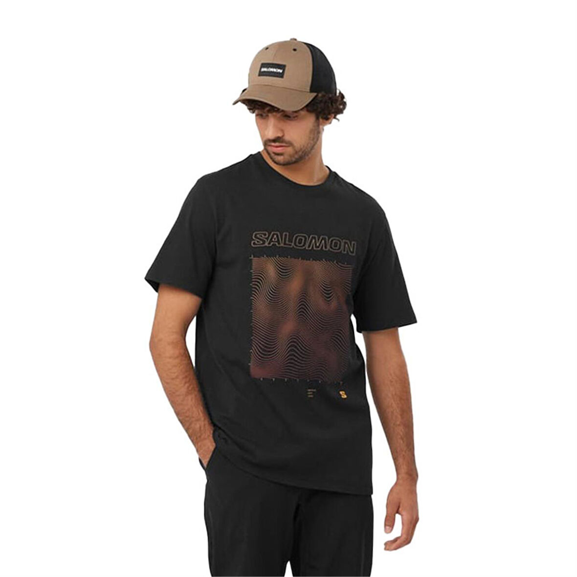 Salomon Graphıc Ss Tee M Erkek T-Shirt LC2219200 Siyah