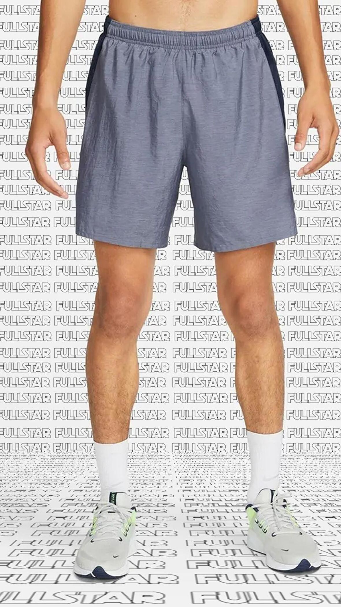 Nike Challenger 7 inch Running Short Slip Astarlı Mavi Lacivert Erkek Koşu Şortu