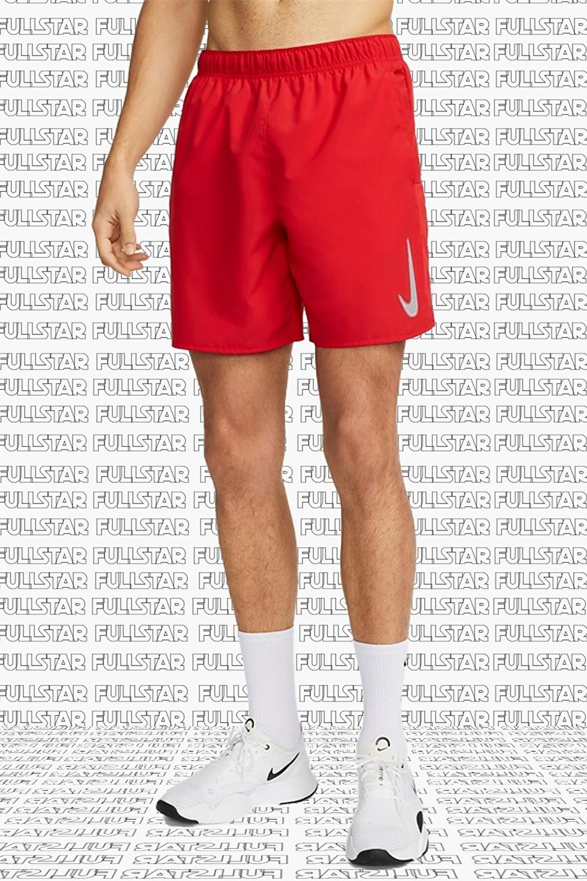 Nike Challenger 7 inch Running Short Slip Astarlı Erkek Koşu Şortu Kırmızı